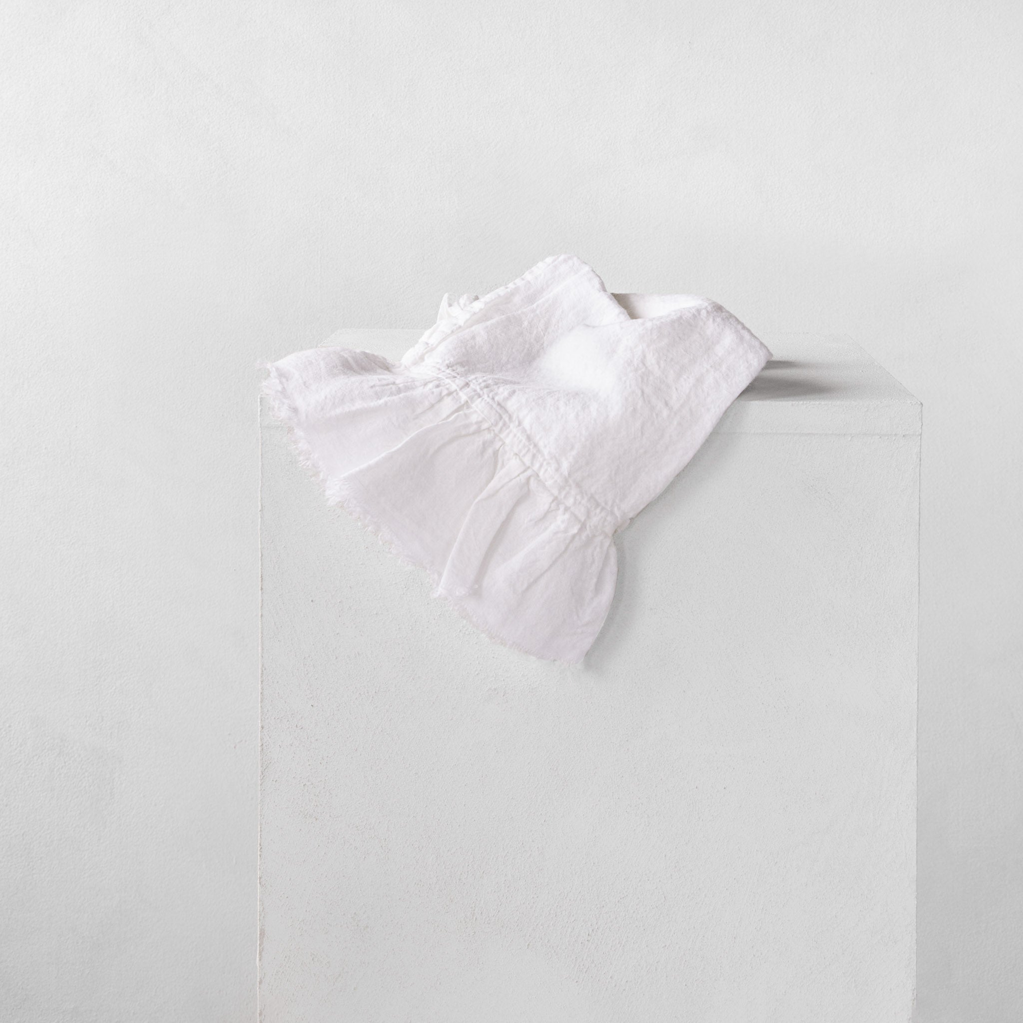 Linen Guest Towels | Antique White | Hale Mercantile Co.