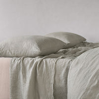 Basix Linen Pillowcase - Argent