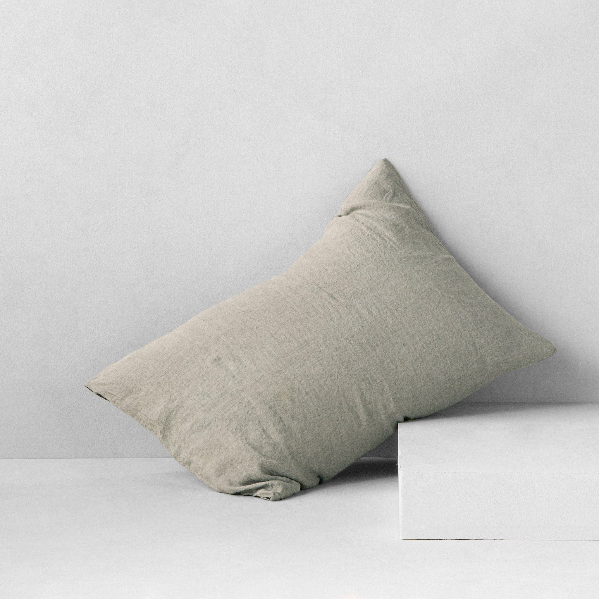 Basix Linen Pillowcase | Silvery Sage | Hale Mercantile Co.