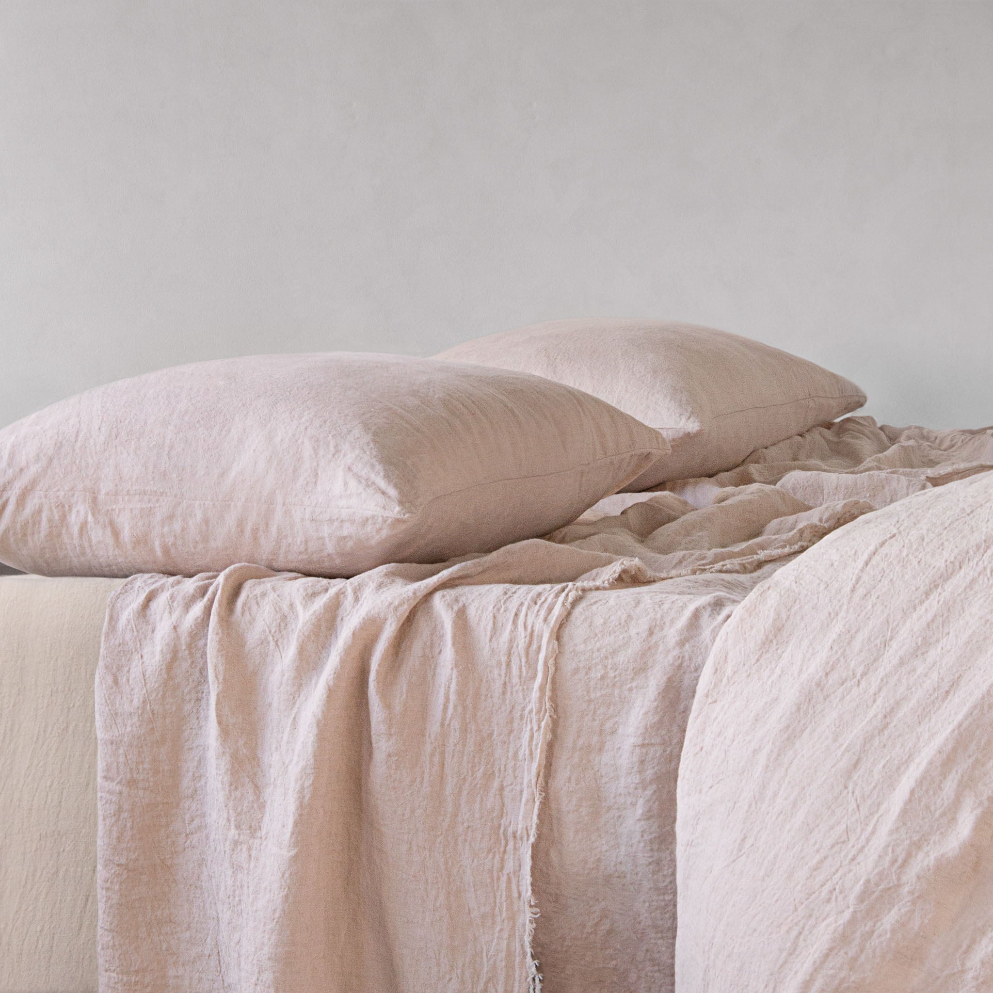 Basix Linen Pillowcase | Earthy Pink | Hale Mercantile Co.