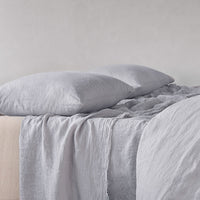 Basix Linen Pillowcase - Fog
