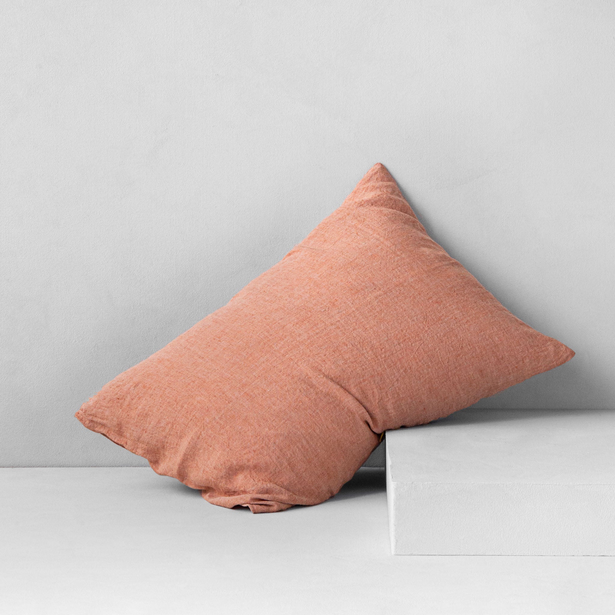 Basix Linen Pillowcase | Burnt Orange | Hale Mercantile Co.