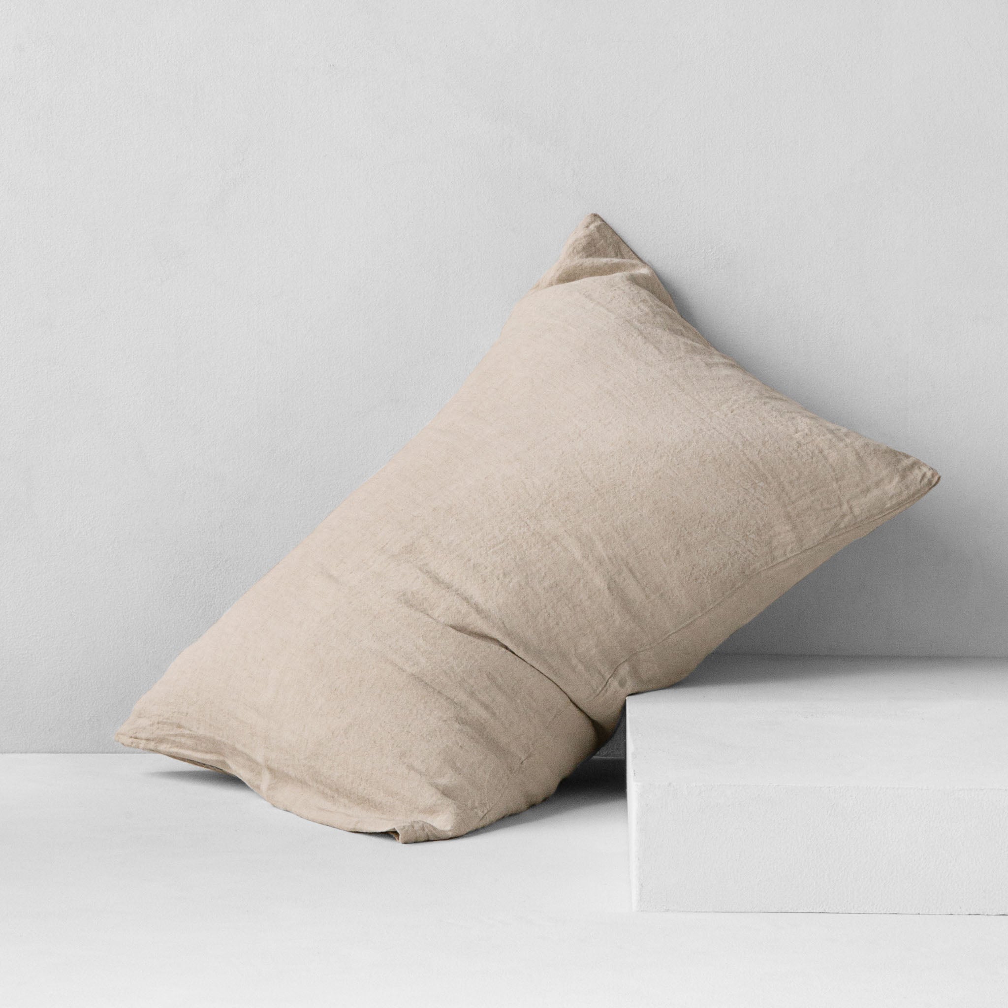 Basix Linen Pillowcase | Sandy Color | Hale Mercantile Co.