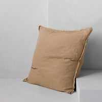 Flocca Linen Pillow - Carmel