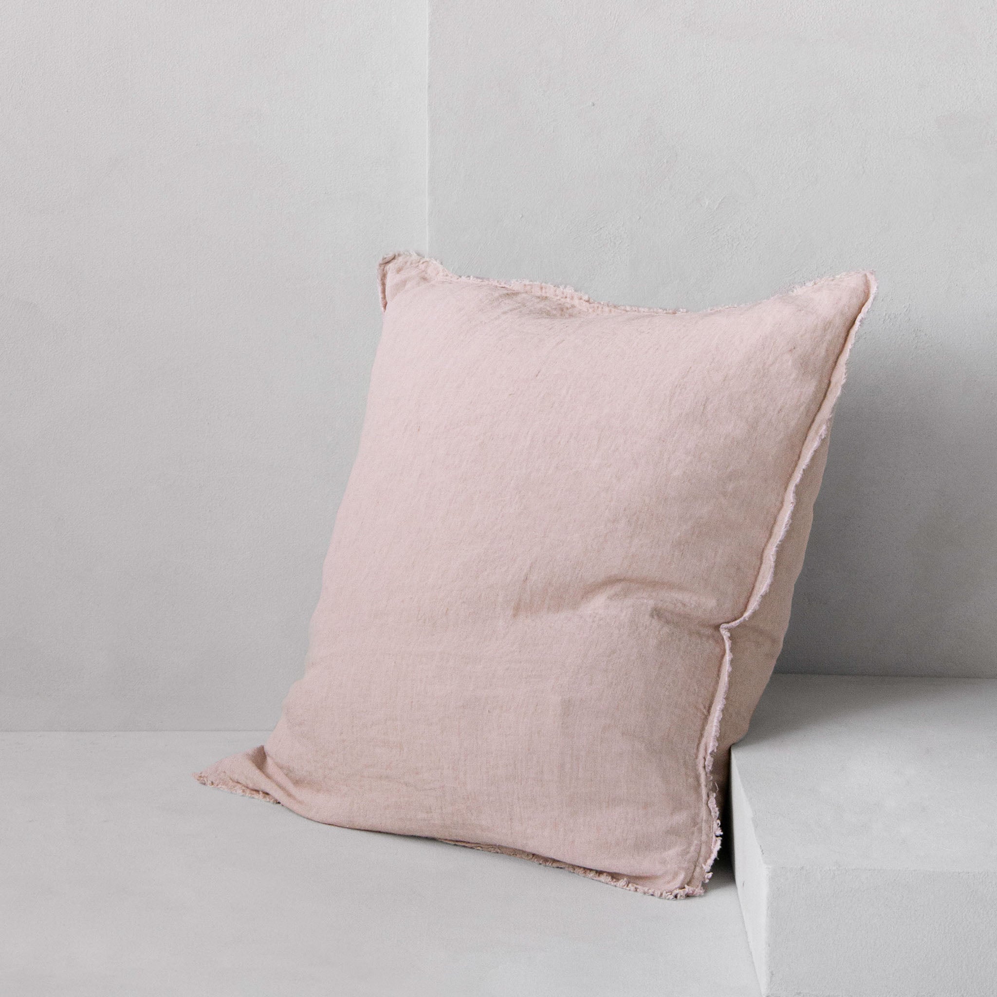 Linen Euro Sham | Earthy Pink | Hale Mercantile Co.