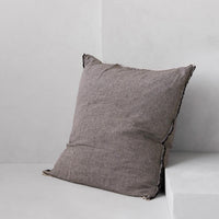 Flocca Linen Pillow - Nox
