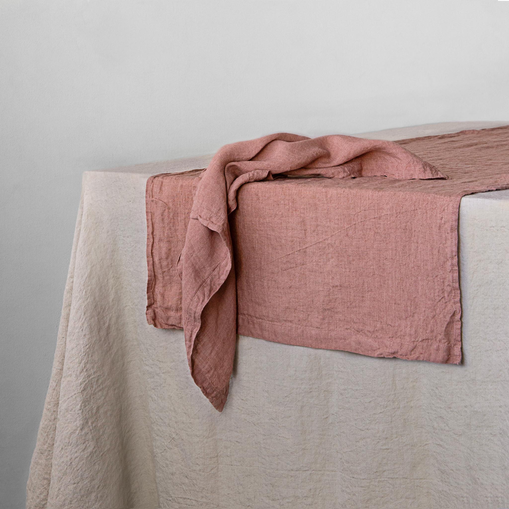 Linen Napkins & Serviettes | Clay Pink  | Hale Mercantile Co.